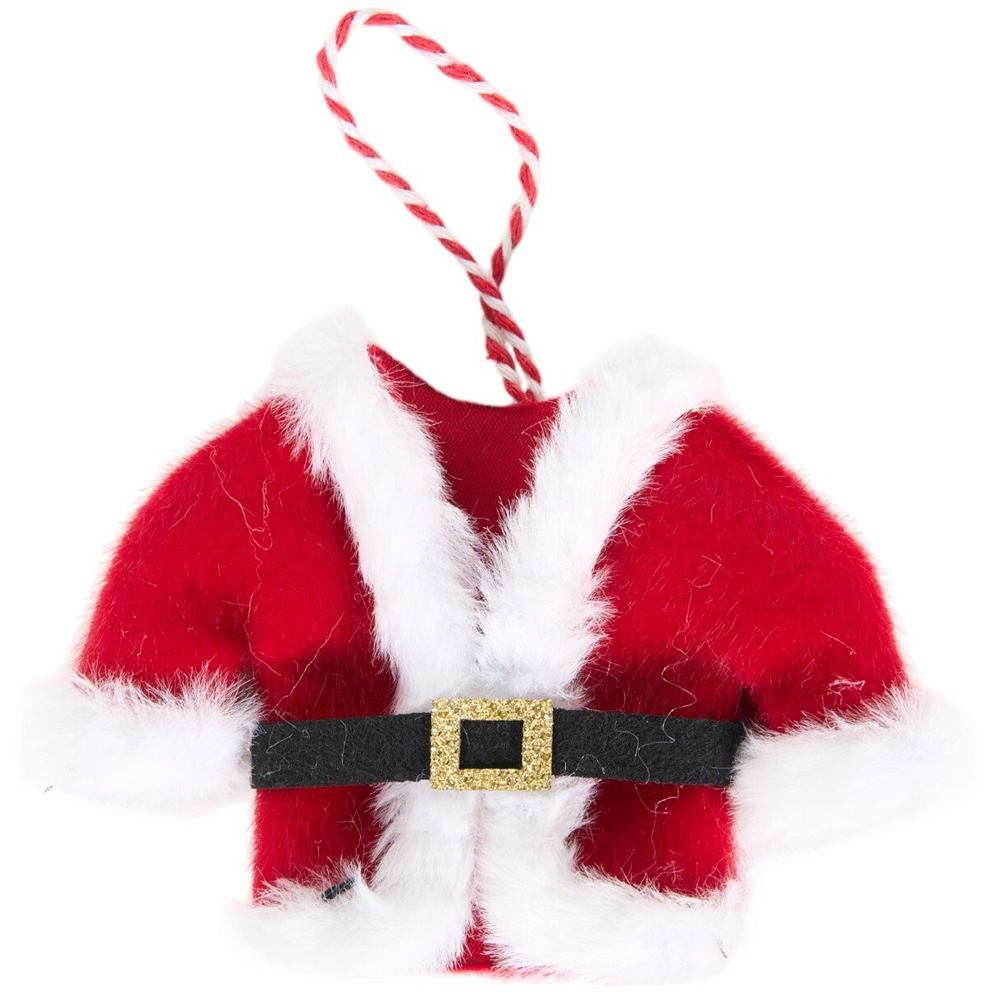 Set of 3 Santa Outfits Red Image 4