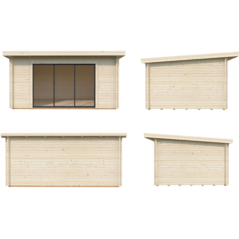 Palmako Lea 1 v2 10.8 x 14.7ft Apex Summerhouse Image 4