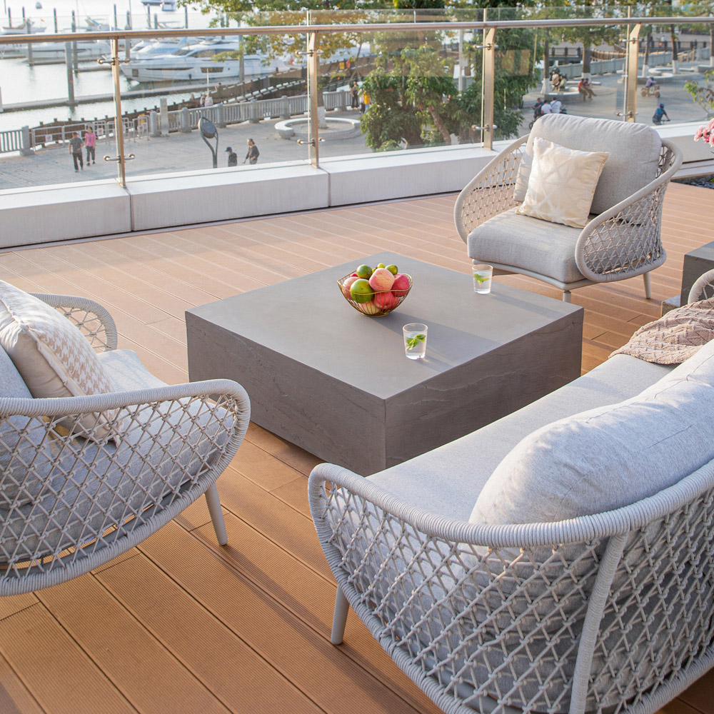 Elementi Colorado Space Grey Large Coffee Table Image 7