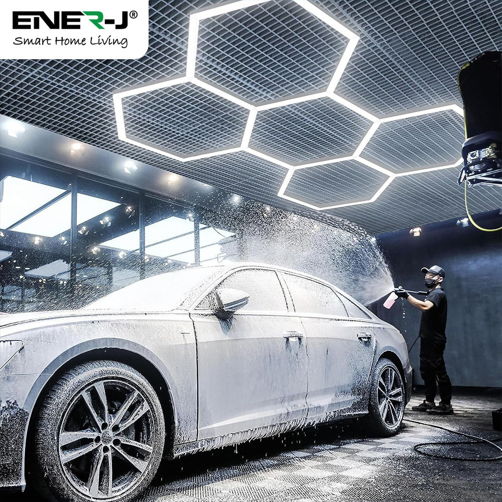 ENER-J CCT 5 Hexagon Car Showroom Light 160W Image 3