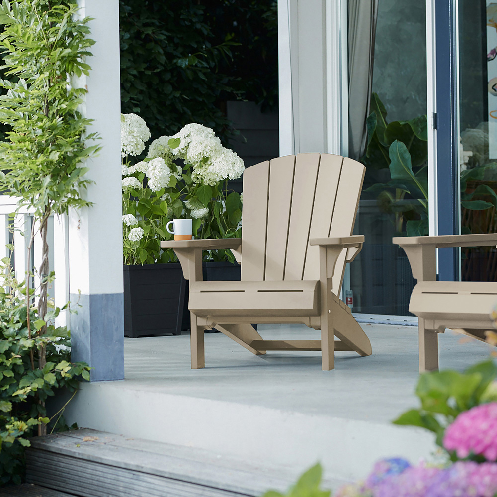 Keter Troy Silver Sage Adirondack Chair Image 6