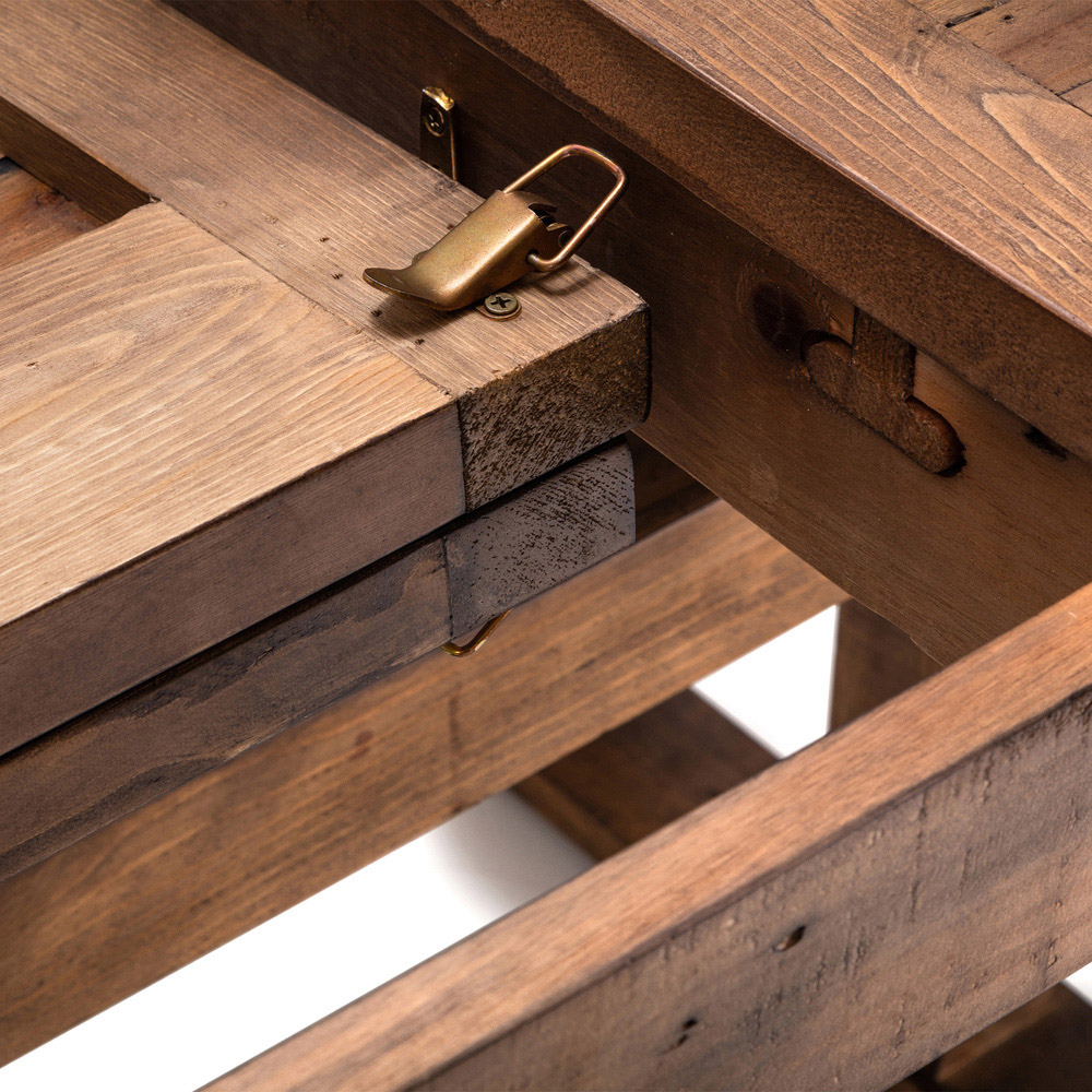 Julian Bowen Chatsworth 4 Seater Extending Dining Table Image 5