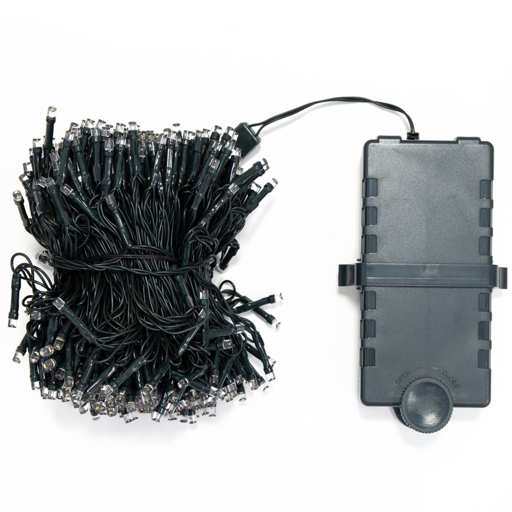 The Christmas Workshop 600 LED Warm White String Light Image 2