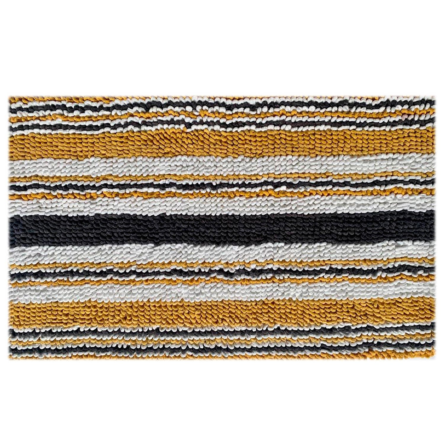 Candy Stripe Bath Mat  - Ochre Image