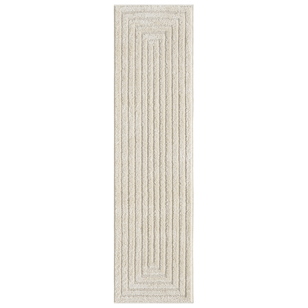 Desire Rugs Isabella Cream Embossed Geometric Rectangle Rug 200 x 290cm Image 6