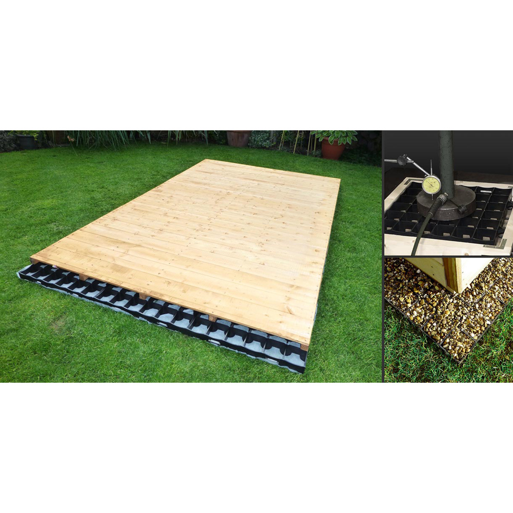 ProBase 12 x 8ft Garden Shed Base Kit with 40 Grids Image 6