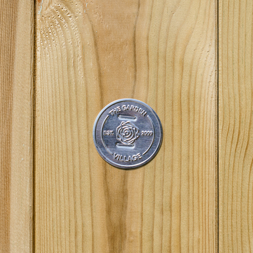 The Garden Village Shireburn 4 Recycle Box Single Wheelie Bin Shed Image 4