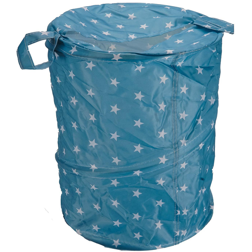 Single Kids Star or Heart Pop Up Laundry Hamper in Assorted styles Image 2