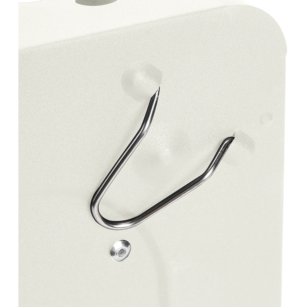 Living and Home White Windproof Metal BBQ Grill and Tea Stove Image 5