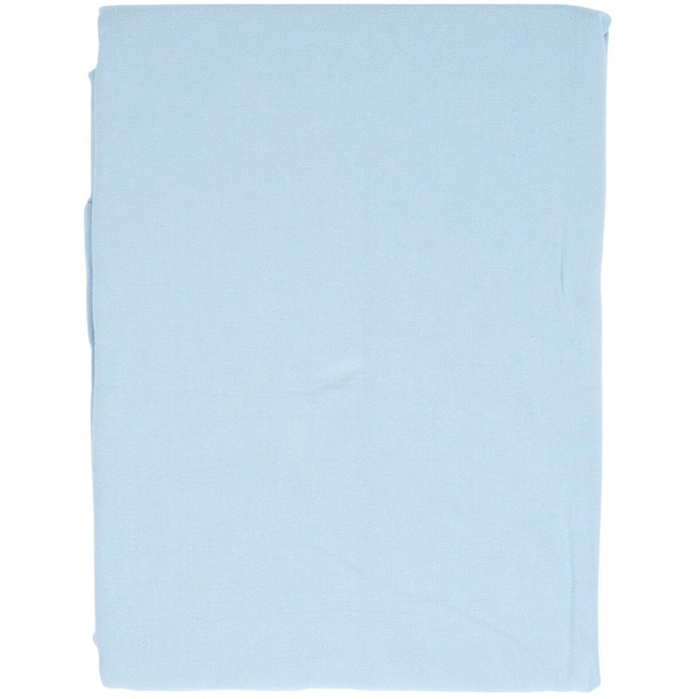 Washed Cotton Tablecloth Blue Image 2