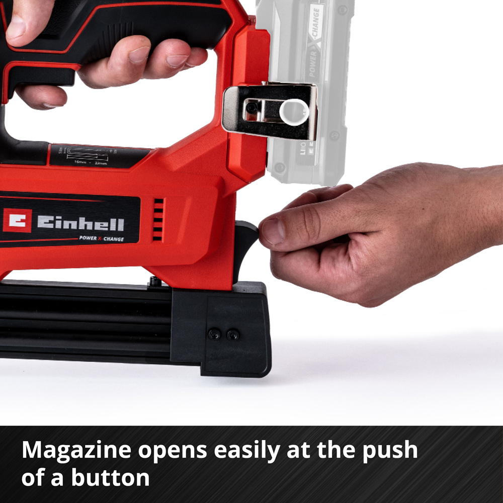 Einhell Power X-Change TE-CN 18 Li-Solo Nail Gun Nailer Image 5