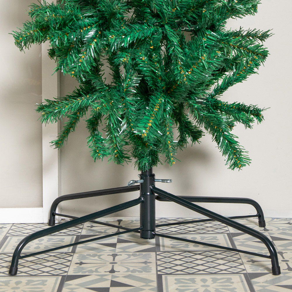 Samuel Alexander Double Door Plain Green Christmas Tree Arch with 2000 Tips 8ft Image 7