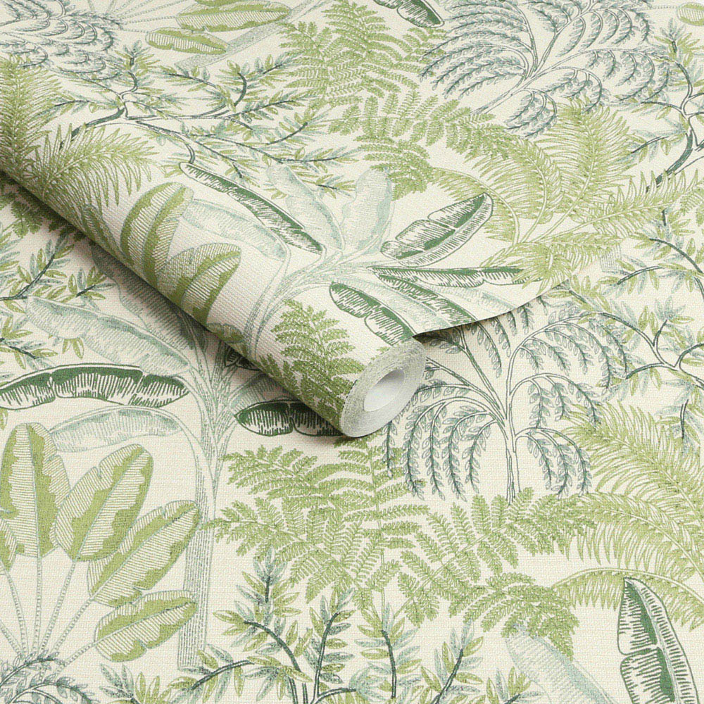 Superfresco Easy Intrigue Spring Green Wallpaper Image 2