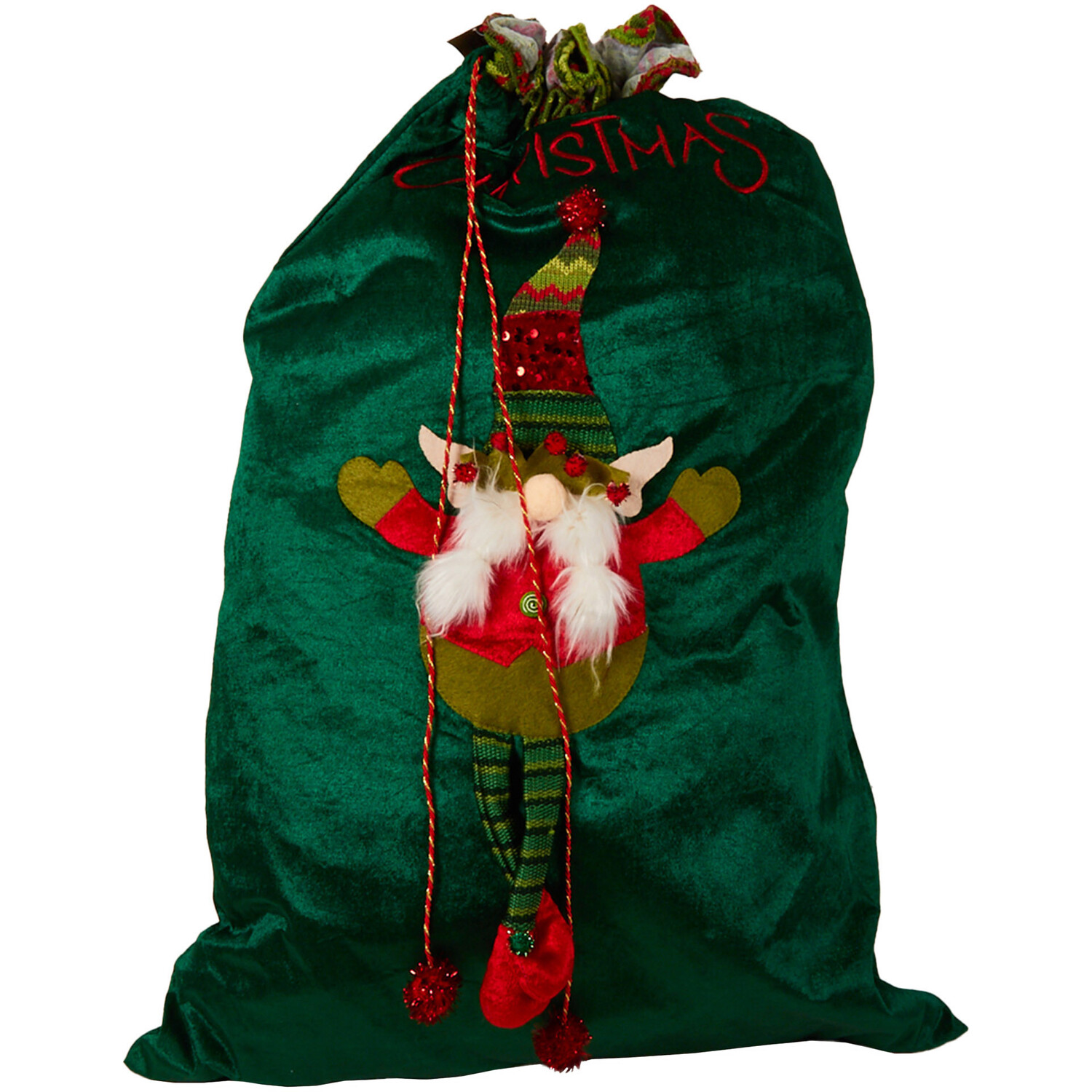 Novelty Gonk Present Sack - Red or Green Image 3