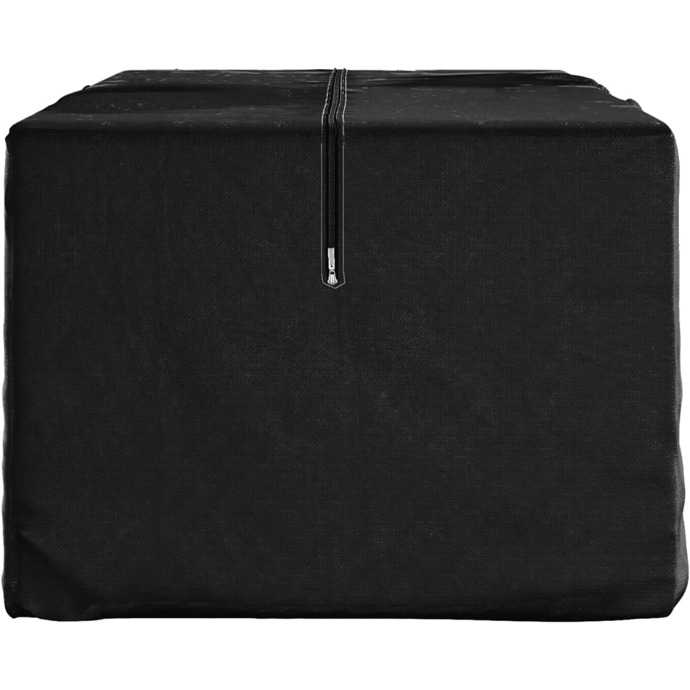 Walplus Black Polyethylene Garden Cushion Storage Bag 55 x 135 x 40cm Image 4