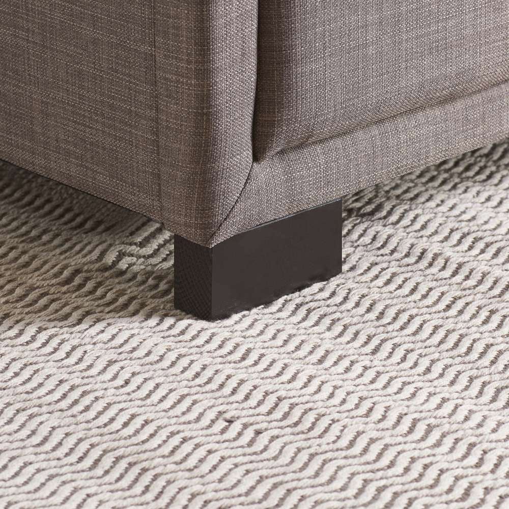 Hannover Double Steel Velour Bed Frame Image 7