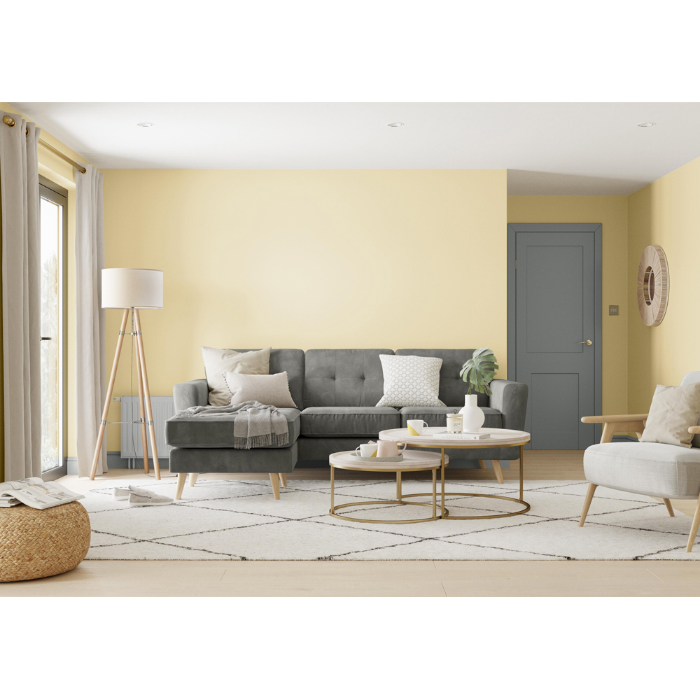 Dulux Easycare Vanilla Sundae Washable and Tough Matt Emulsion Paint 2.5L Image 4