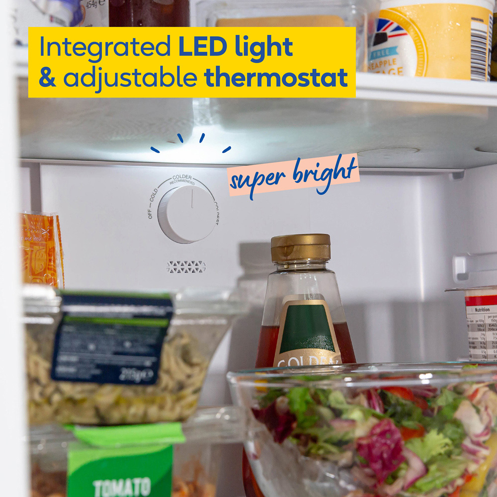 Russell Hobbs RH186FFFF60B/01 Black 60/40 Split Frost Free 293L Fridge Freezer Image 8