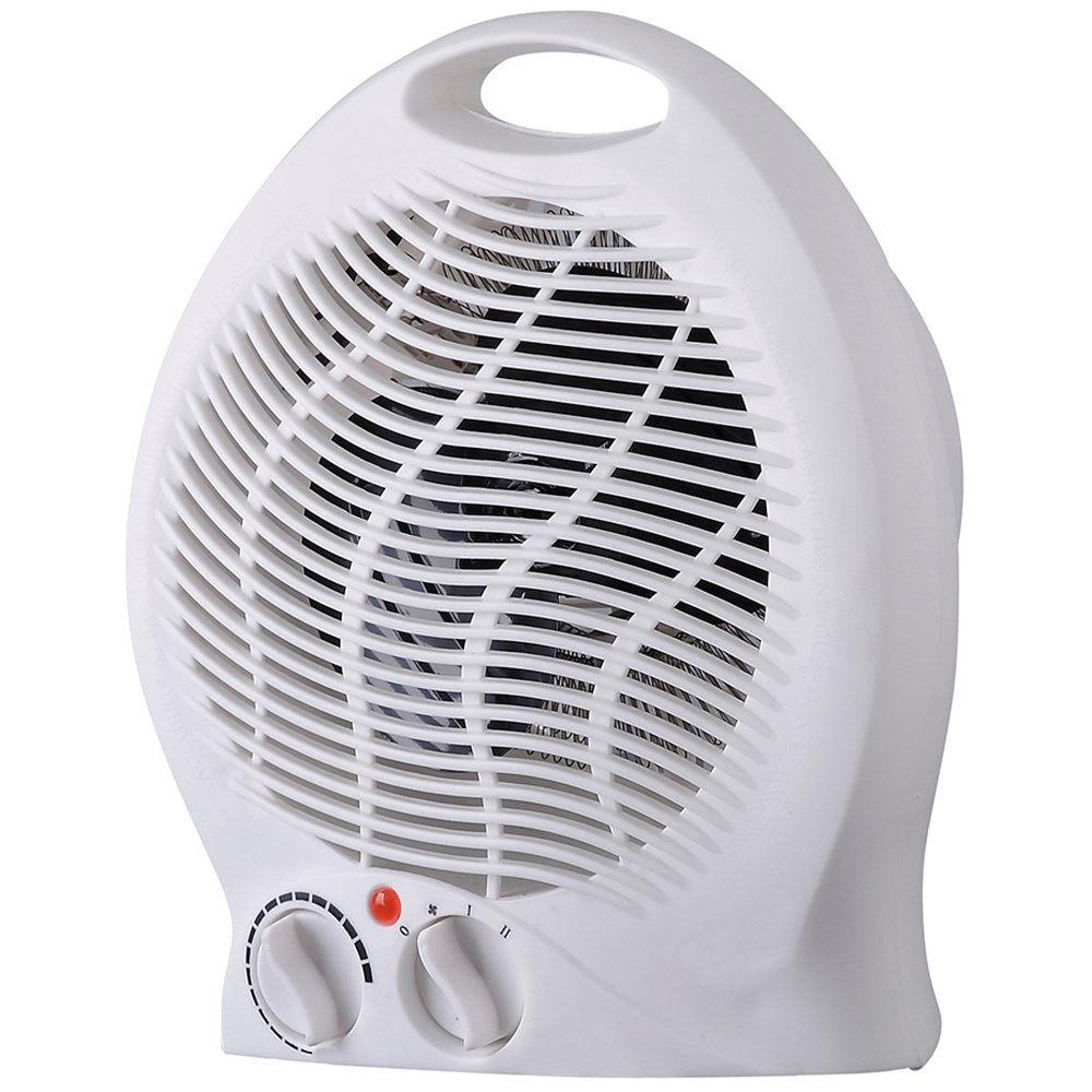 Highlands Homeware White Fan Heater 2000W Image 1