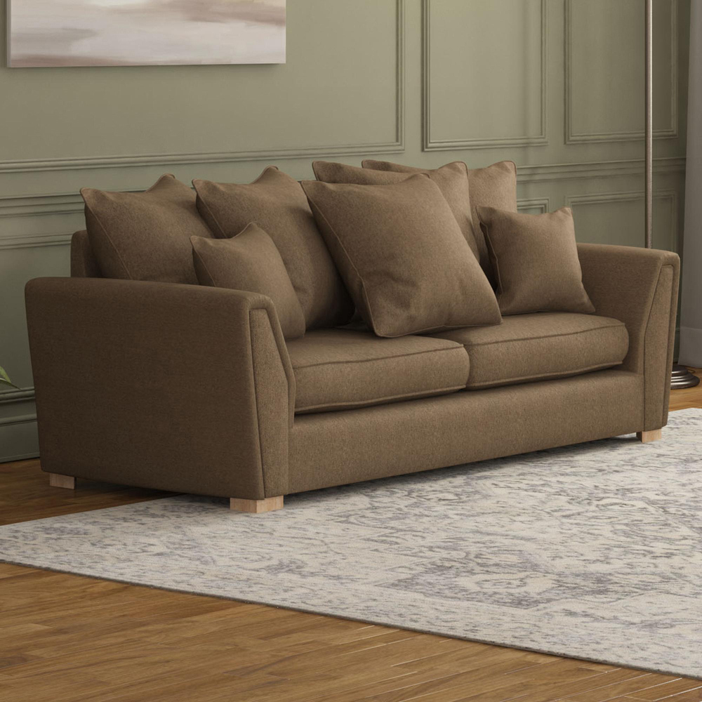 Wendleberry 5 Seater Nutmeg Venice Scatter Back Sofa Set Image 5