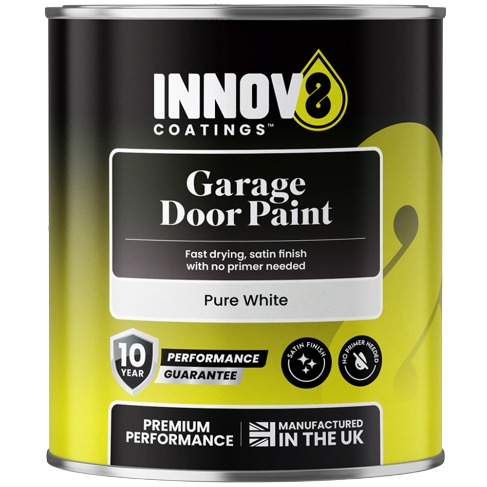 Innov8 Coatings Garage Door Paint 750ml Pure White Image 2