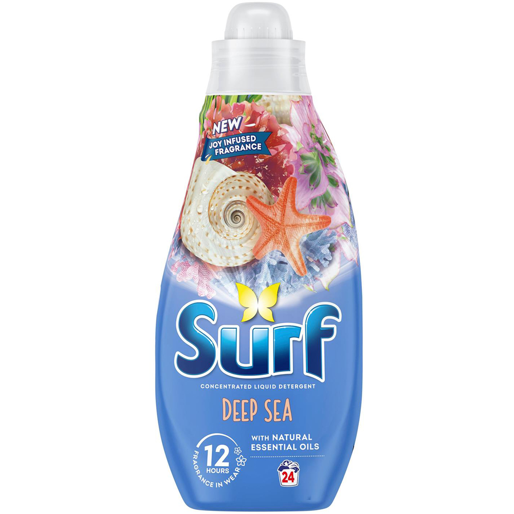 Surf Deep Sea Laundry Washing Liquid Detergent 24 Washes 648ml 3 Pack Image 2