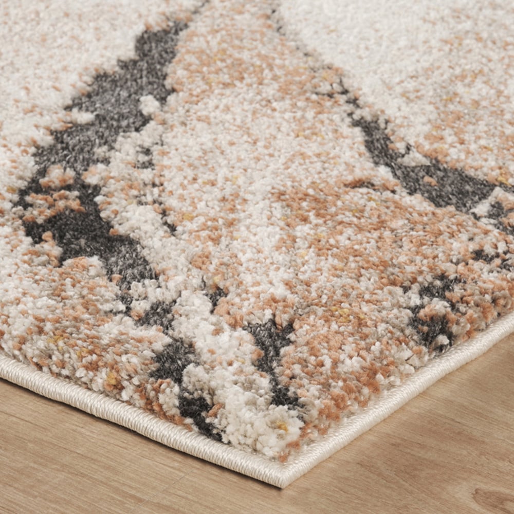 Desire Rugs Essence Terracotta Abstract Rug 60 x 220cm Image 3