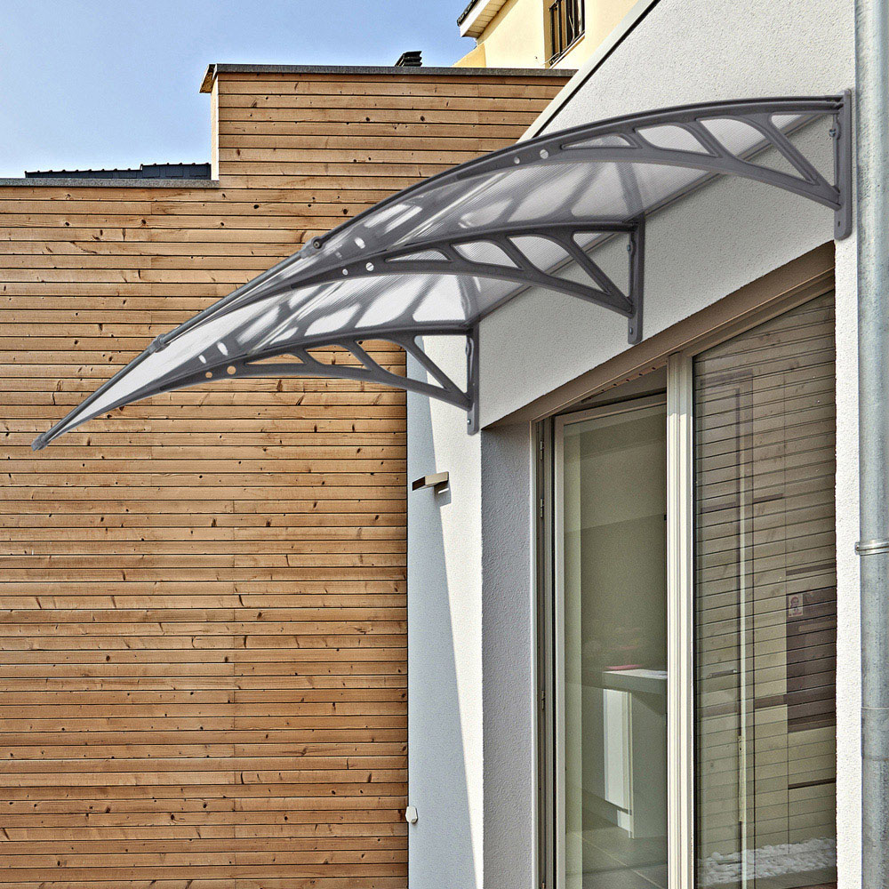 Outsunny Clear Outdoor Door Canopy Awning 1.96 x 0.75m Image 5
