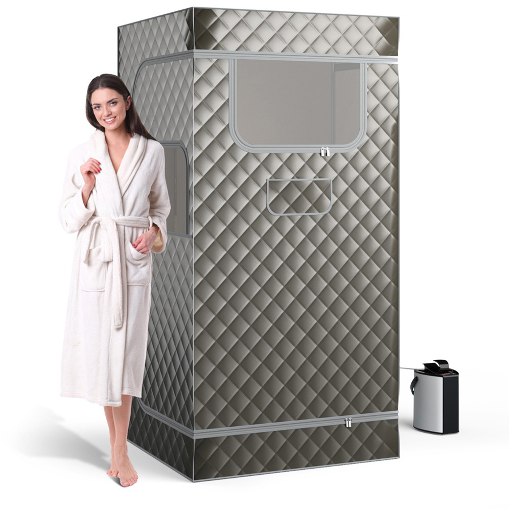 Costway Portable Home Steam Sauna with 3L Steam Generator Image 3