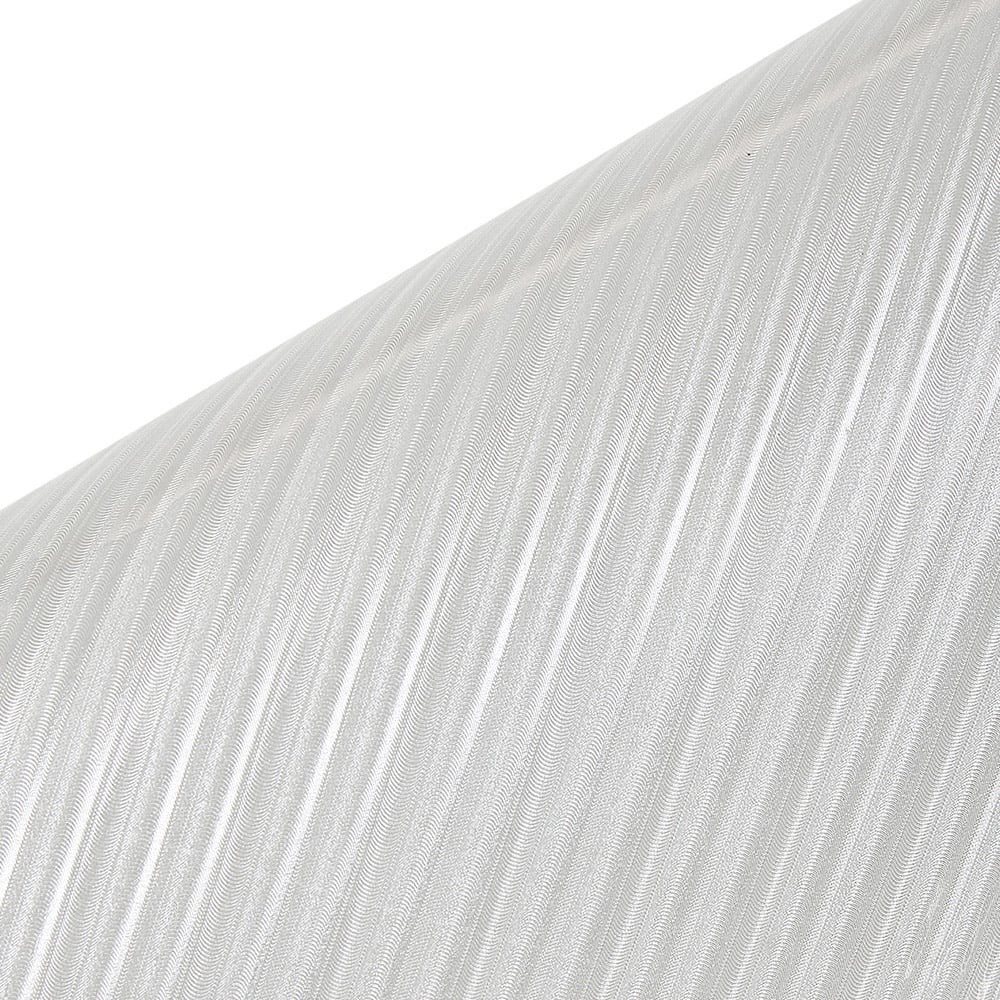 Living and Home Stripe 3D PVC Self Adhesive Privacy Glass Window Film 200 x 61cm Image 3