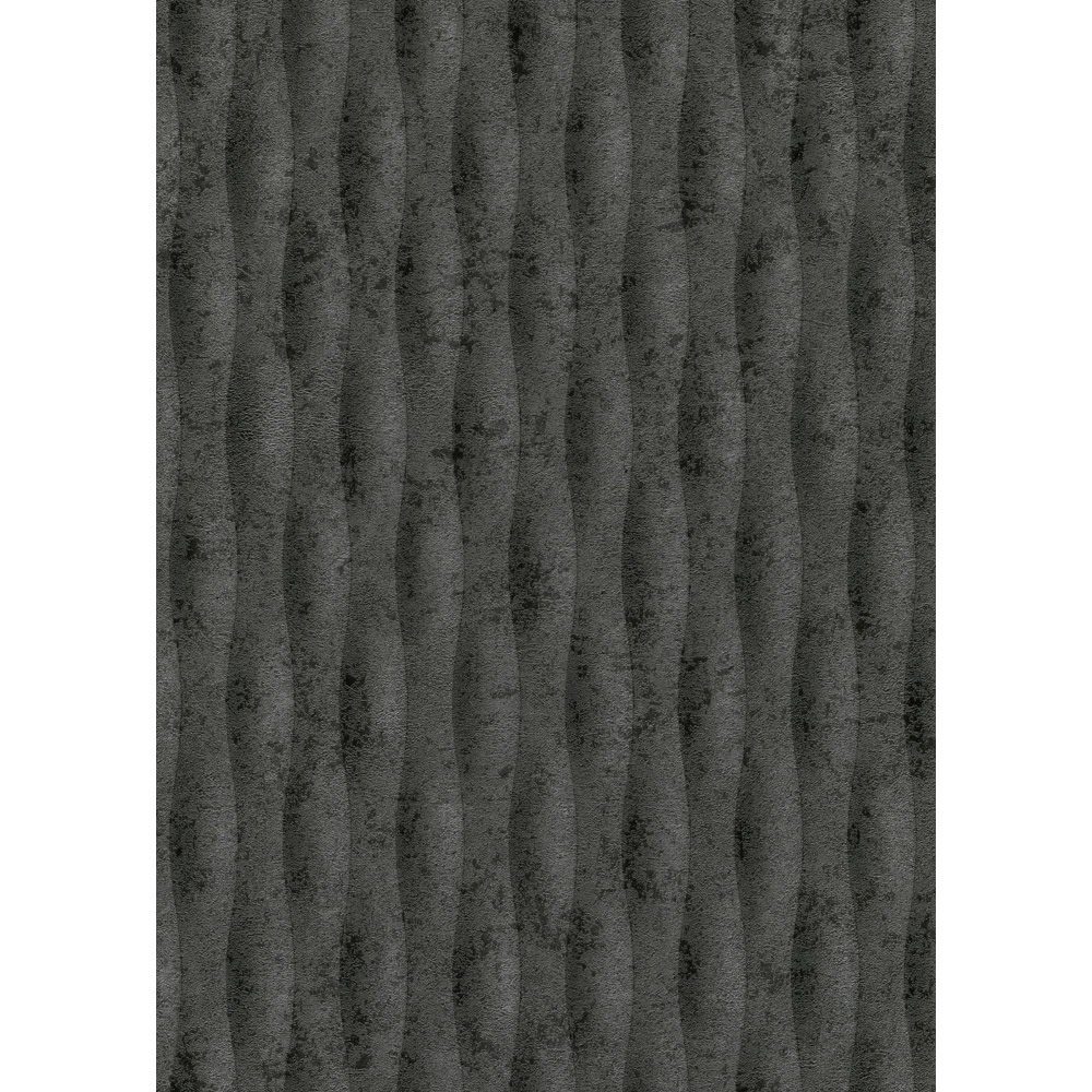 Erismann Concrete Illusion Black Vinyl Wallpaper Image 4
