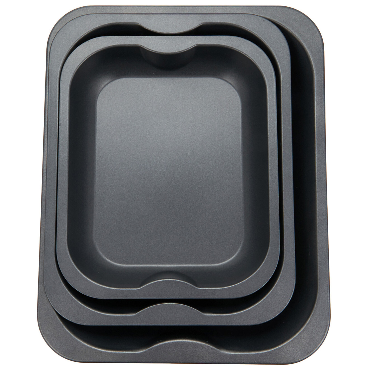 3-Piece Roaster Set - Grey Image 1
