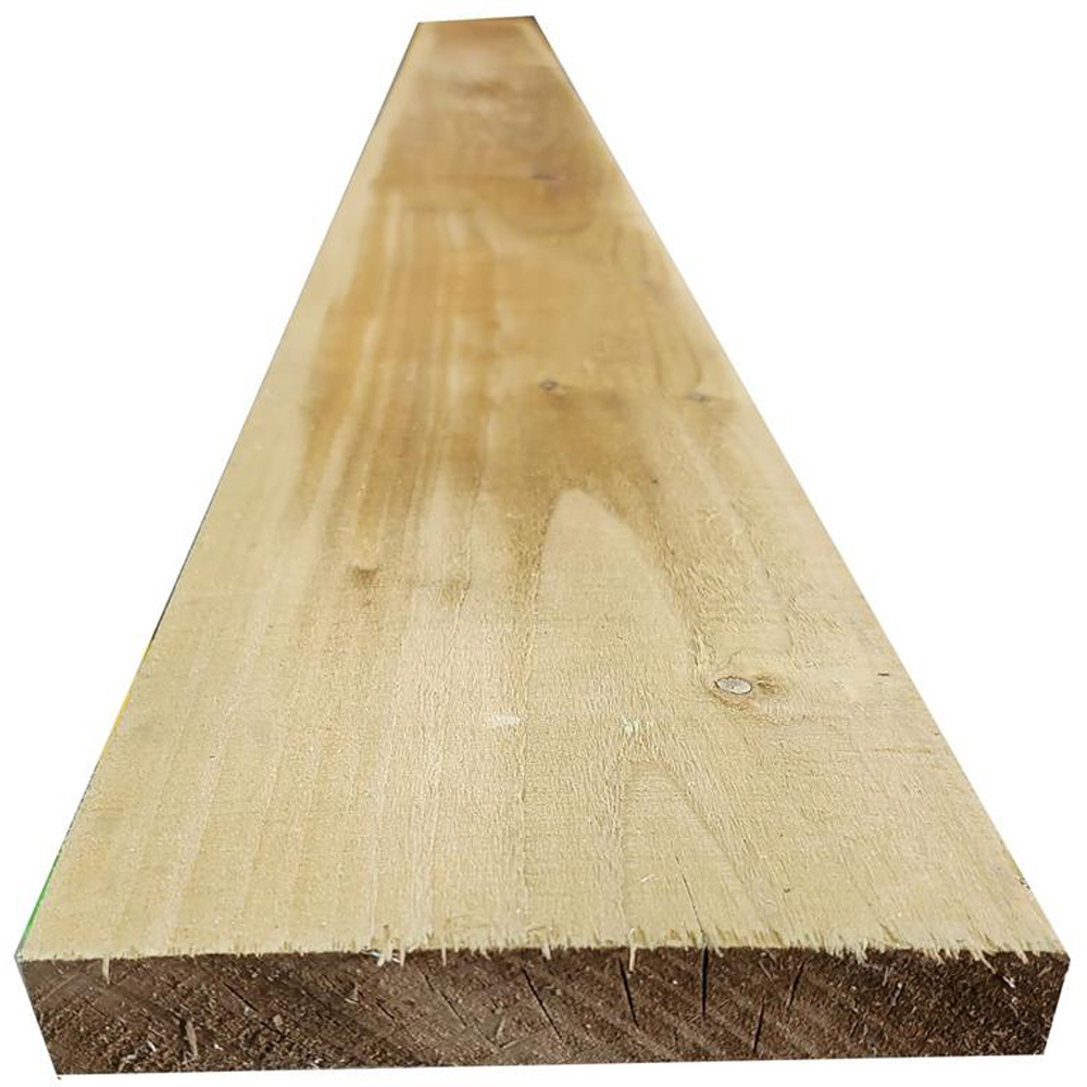 Snowdon Timber 6 x 1 inch Pressure Treated Garden Gravel Board 2.4m x 150mm x 22mm 20 Pack Image 2