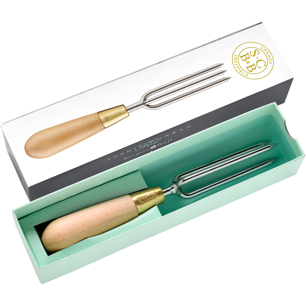 Sophie Conran Stainless Steel Garden Weeder with Beech Wood Handle in Gift Box Image 3