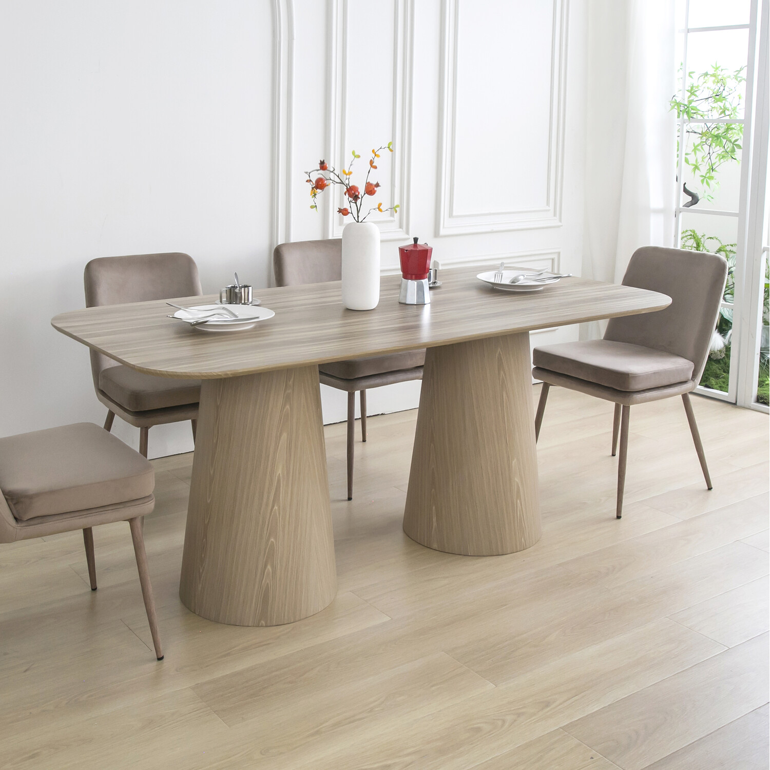 Elowyn Dining Table Natural Image 2