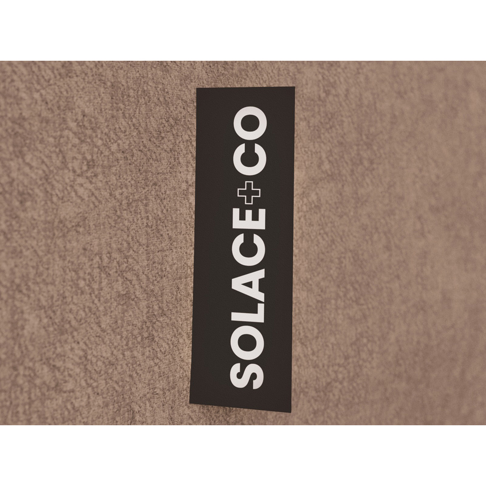 SOLACE+CO Asta Brown 3 Seater Right Corner Sofa Image 6