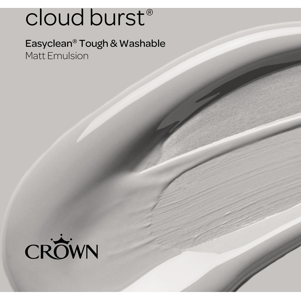 Crown Easyclean Cloud Burst Matt Emulsion Multisurface Paint 2.5L Image 7