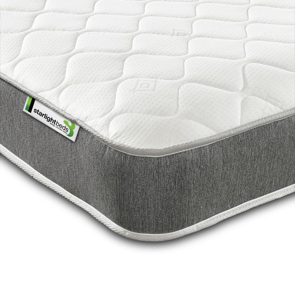 Starlight Beds Wellington European Small Single Grey Memory Foam Mattress Image 3