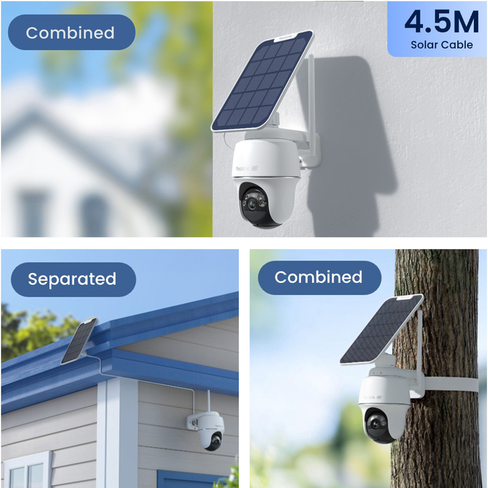 Reolink Advantage Series B440 4K 8MP Wi-Fi Security Camera with Solar Panel and 64GB Card Image 7