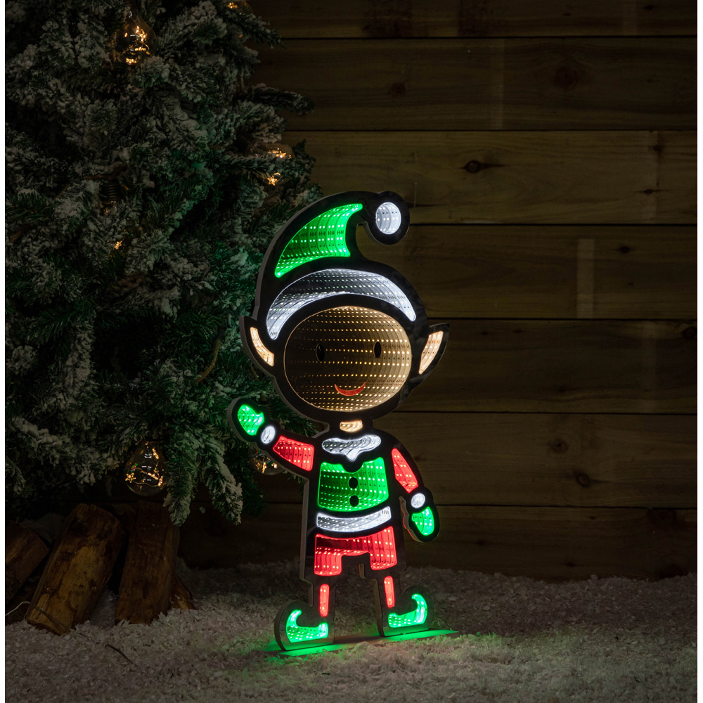 Samuel Alexander Light Up Standing Elf Infinity Christmas Decoration 60cm Image 9
