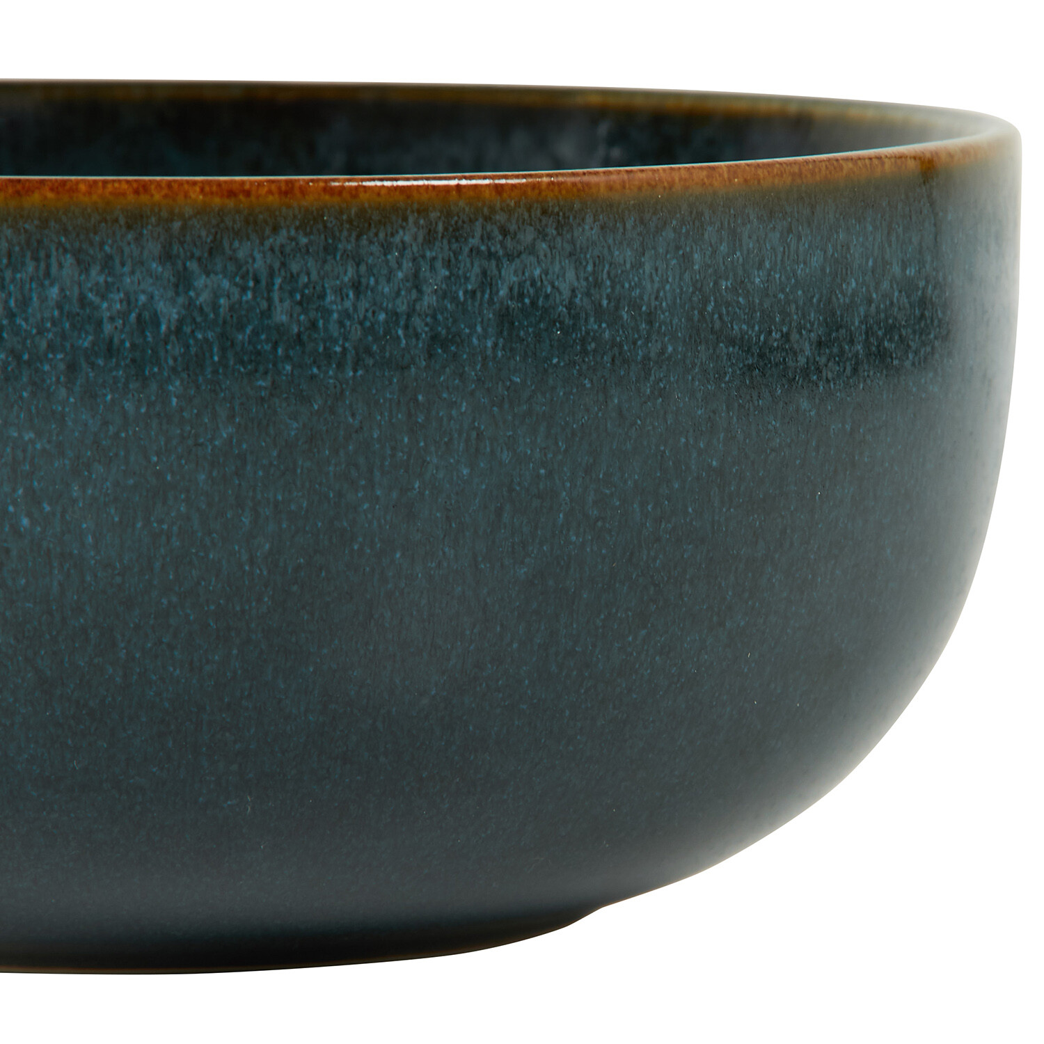 Ayano Reactive Glaze Bowl - Dark Blue Image 2