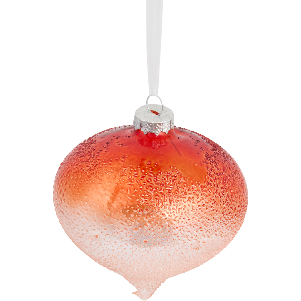 Ombre Autumn BaubleAmber Image 2