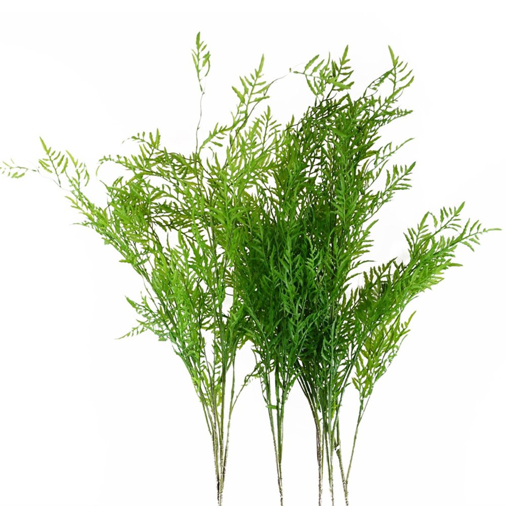 Leaf Boston Filler Single Stem Artificial Fern 6 Pack Image 3