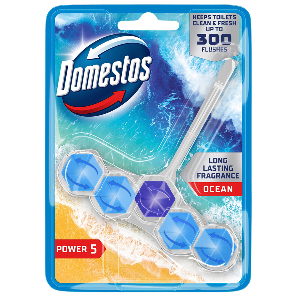 Domestos Ocean Toilet Rim Block 50g Image