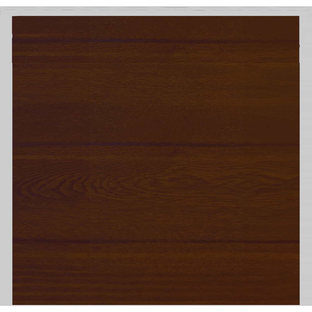 Endurofence Dark Oak 1830 x 1220mm Multi Rib Maintenance Free Fence Panel Image 2