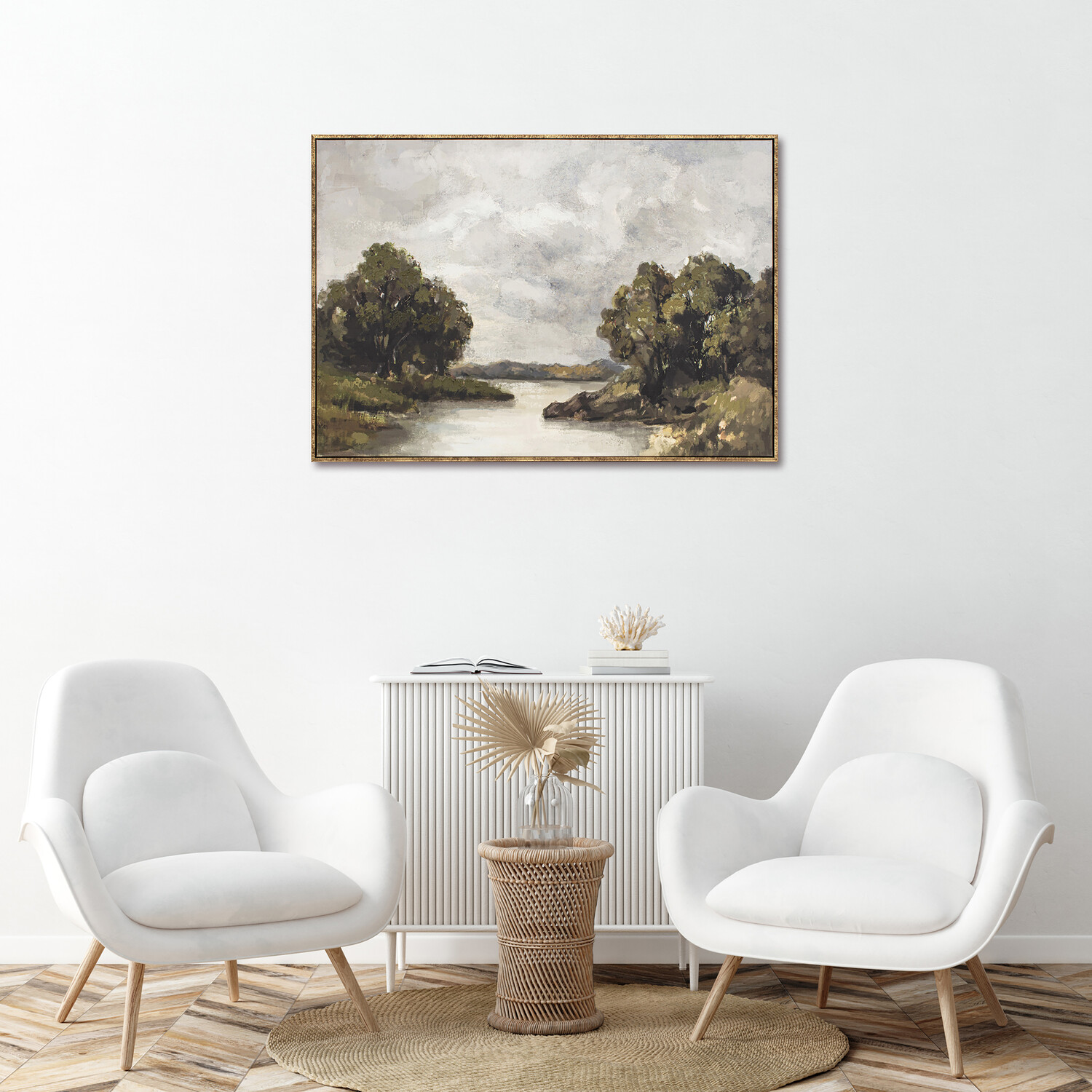Idyllic Country Scene Framed Art Image 10