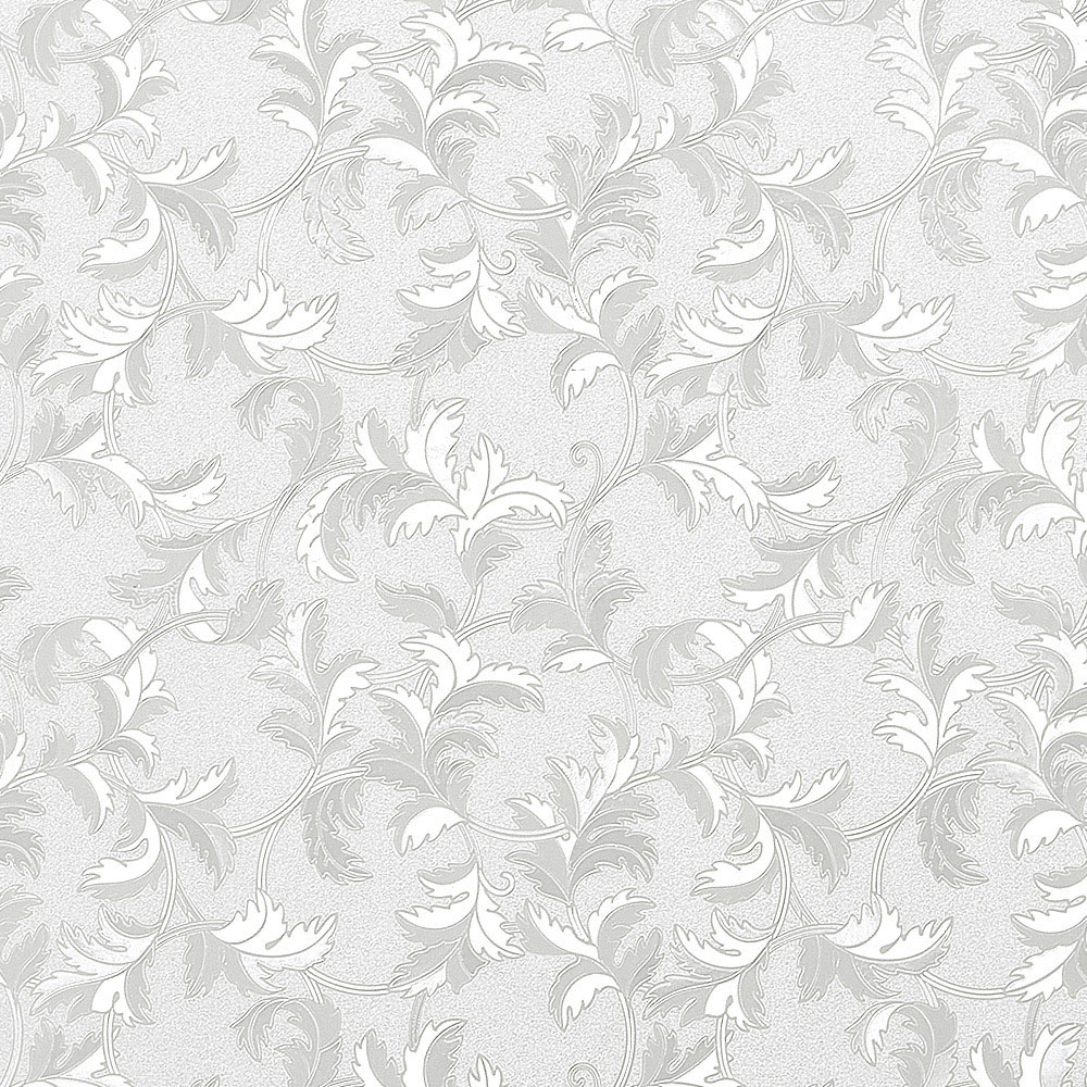 Living and Home Floral 3D PVC Self Adhesive Privacy Glass Window Film 200 x 61cm Image 4