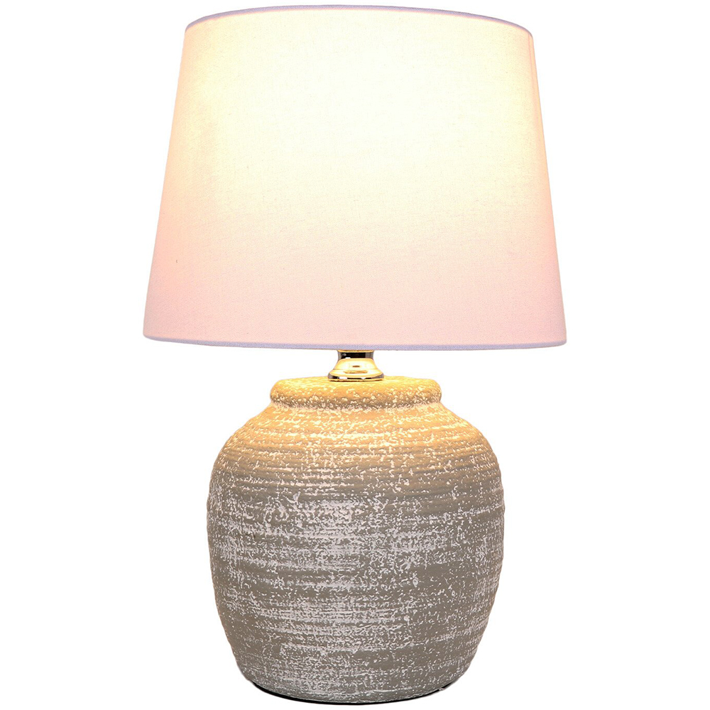 Caspian Grey Concrete Table Lamp Image 2