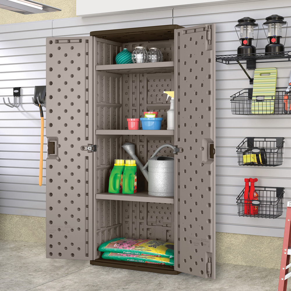 Suncast Haven Tall Storage Cabinet Image 9
