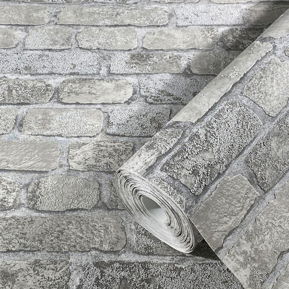 Galerie Industrial Effects Sand Light Grey Wallpaper Image 2